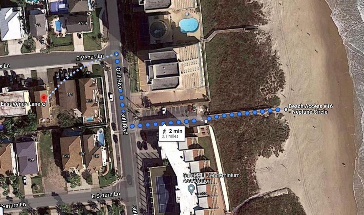 House Of Neptune Steps From The Sea And Private Pool South Padre Island Esterno foto