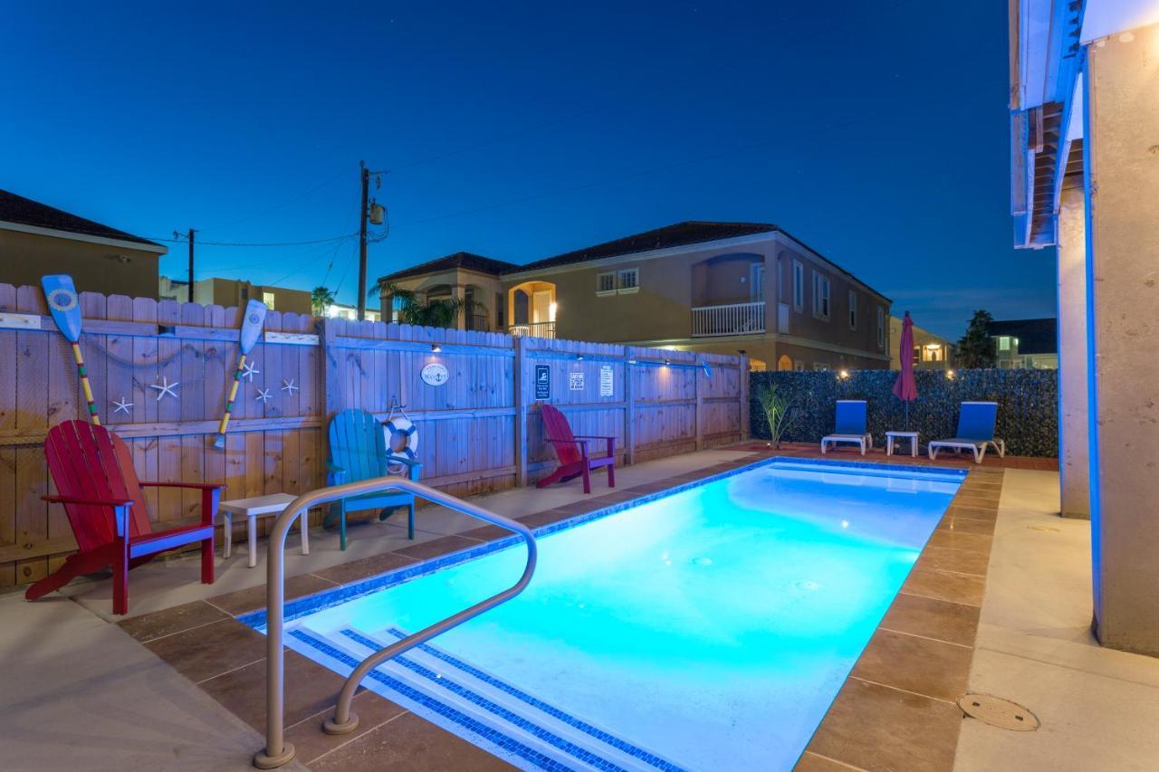 House Of Neptune Steps From The Sea And Private Pool South Padre Island Esterno foto