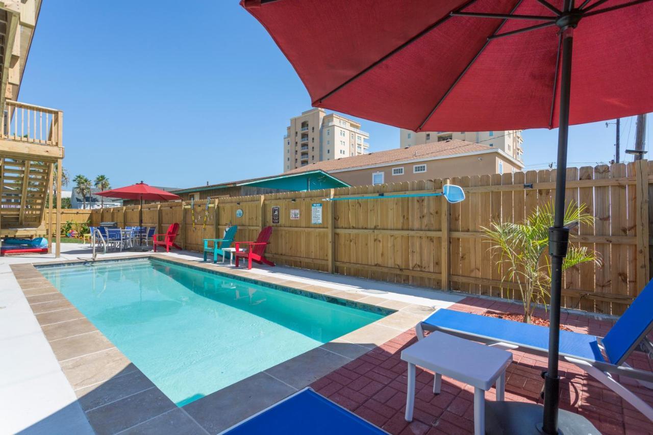 House Of Neptune Steps From The Sea And Private Pool South Padre Island Esterno foto