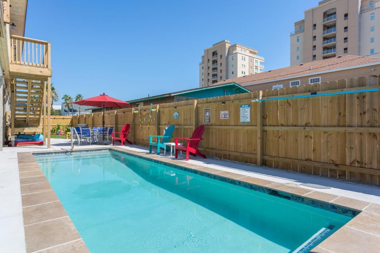 House Of Neptune Steps From The Sea And Private Pool South Padre Island Esterno foto